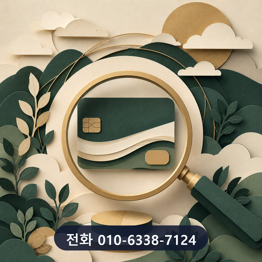 카드 현금화 대행사 한도 확인 이미지