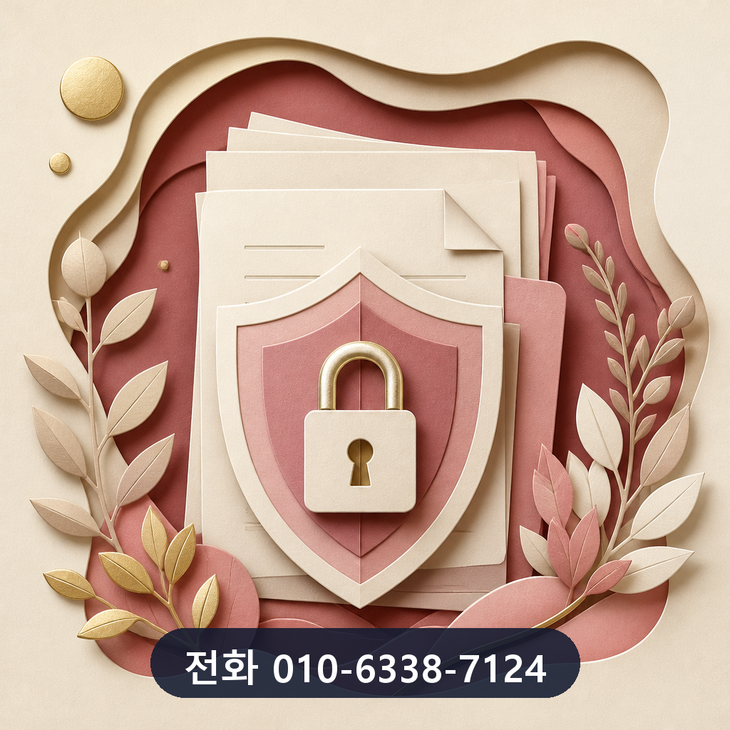 카드 현금화 대행사 개인정보 보호 이미지